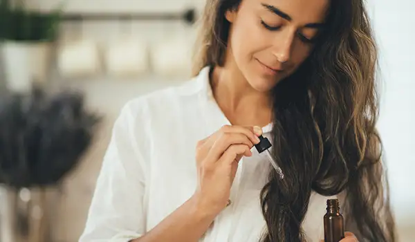 زيوت لتطويل الشعر - مكتوبة