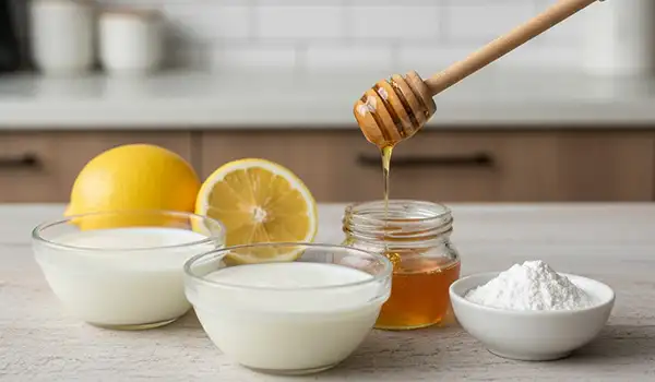 3 وصفات لتبييض الوجه بالليمون والحليب بطريقة آمنة وصفات تبييض الوجه بالليمون والحليب